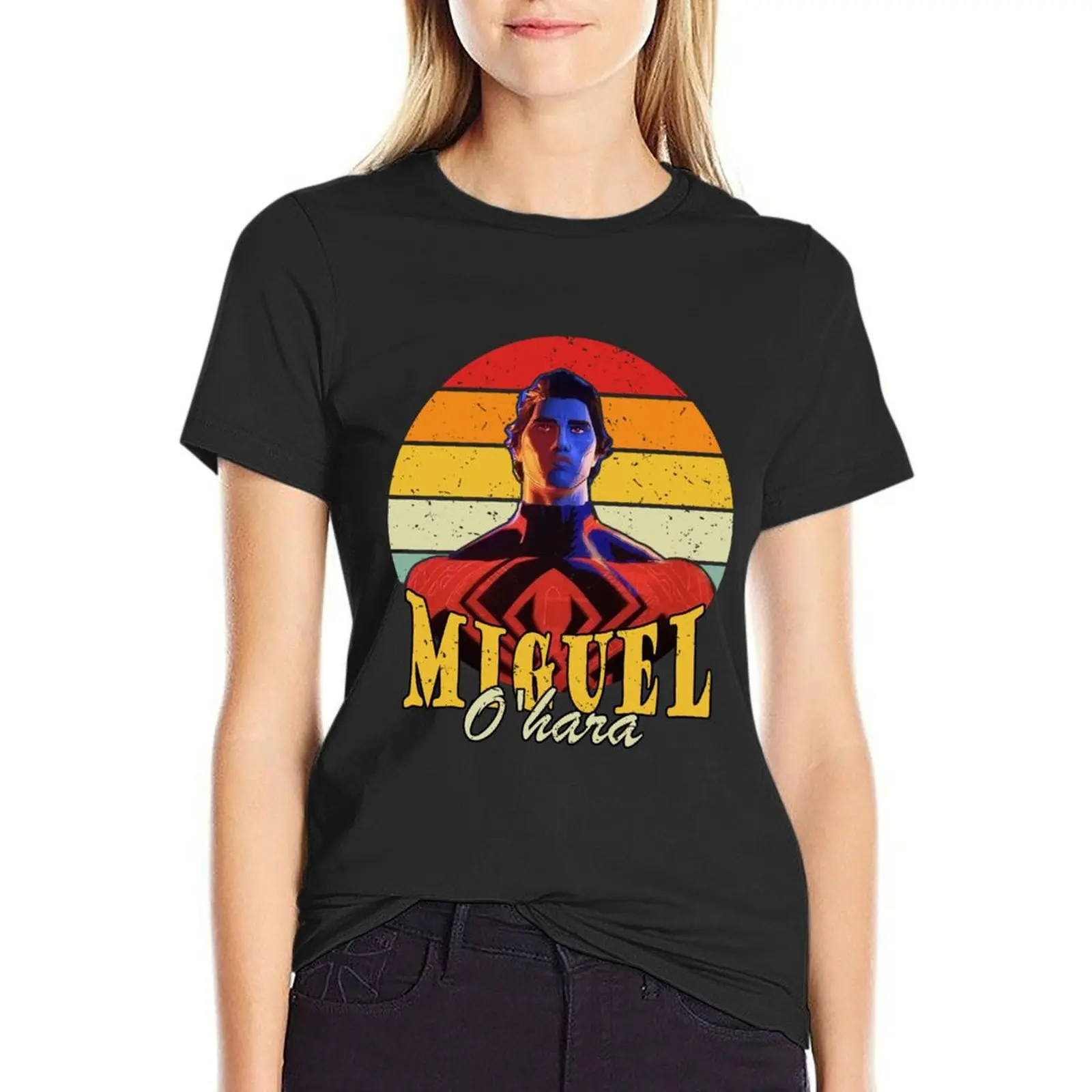 Miguel O'Hara 2099 T-Shirt Short sleeve tee shirts graphic tees Women clothes