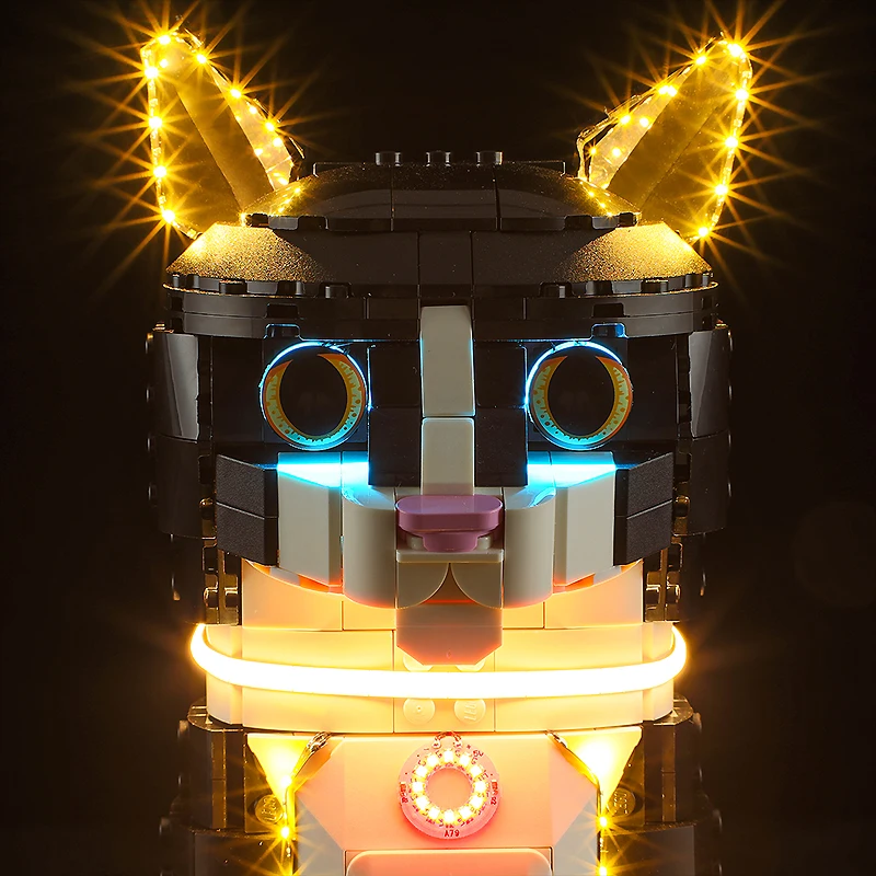 Universele verlichtingsset voor Lego 21349 (alleen led-licht, zonder blokken model) Flexibele en heldere verlichtingsoplossing