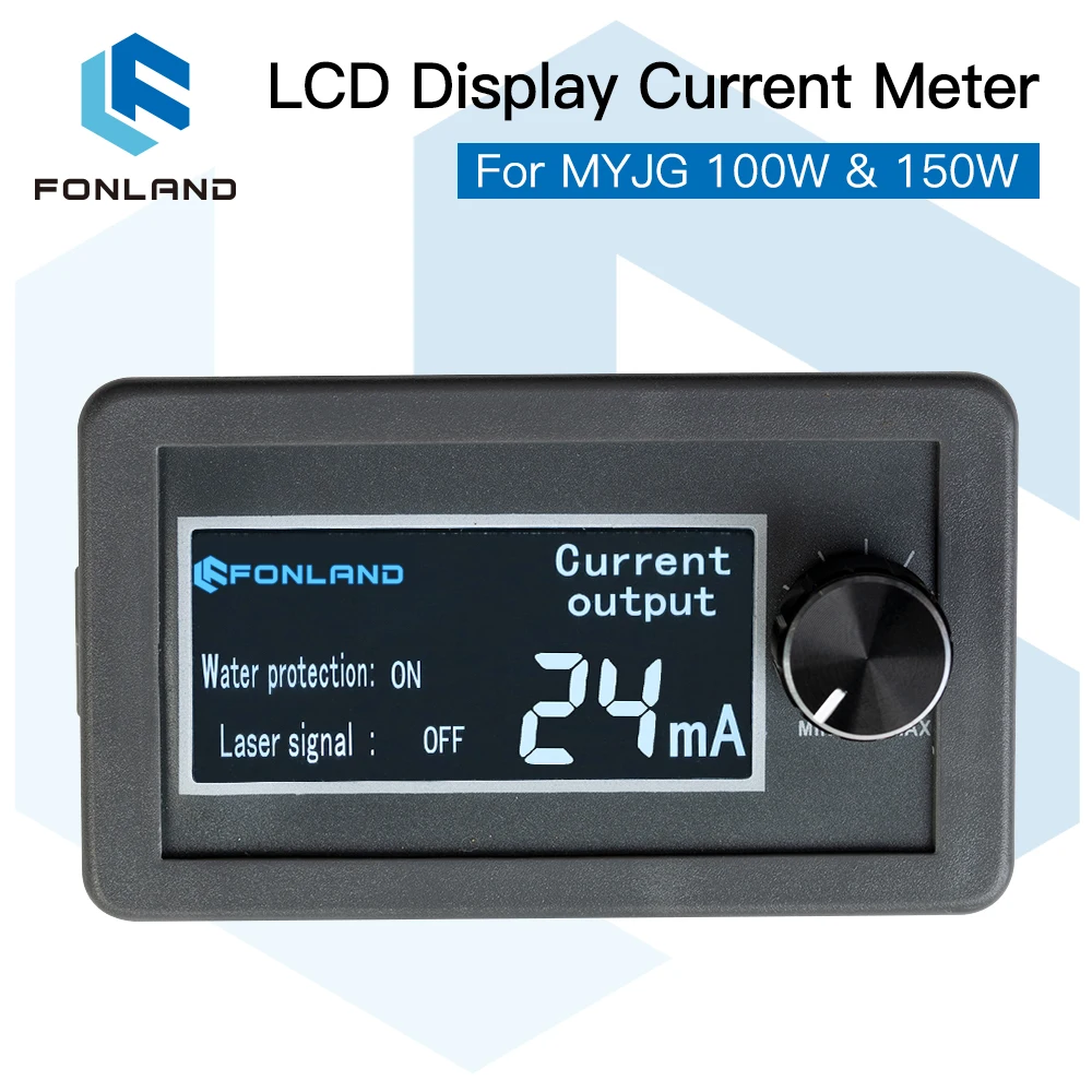 FONLAND LCD Display CO2 Current Meter External Screen for MYJG Series 100W &150W CO2 Laser Power Supply