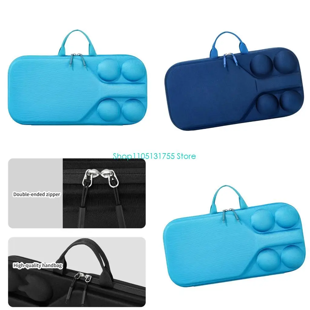 

K0EF Pickleballs Paddle Bag with Easy Access Pockets for Table Tennis Equipment