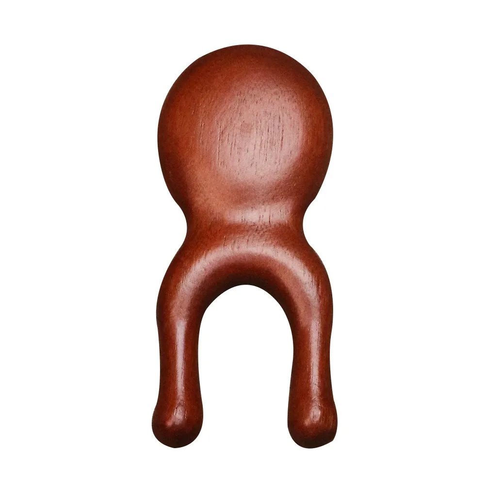 

Face Scalp Gua Sha Massager Sandalwood Anti-Static Body Meridian Massage Comb Nose Shaper Help Blood Circulation