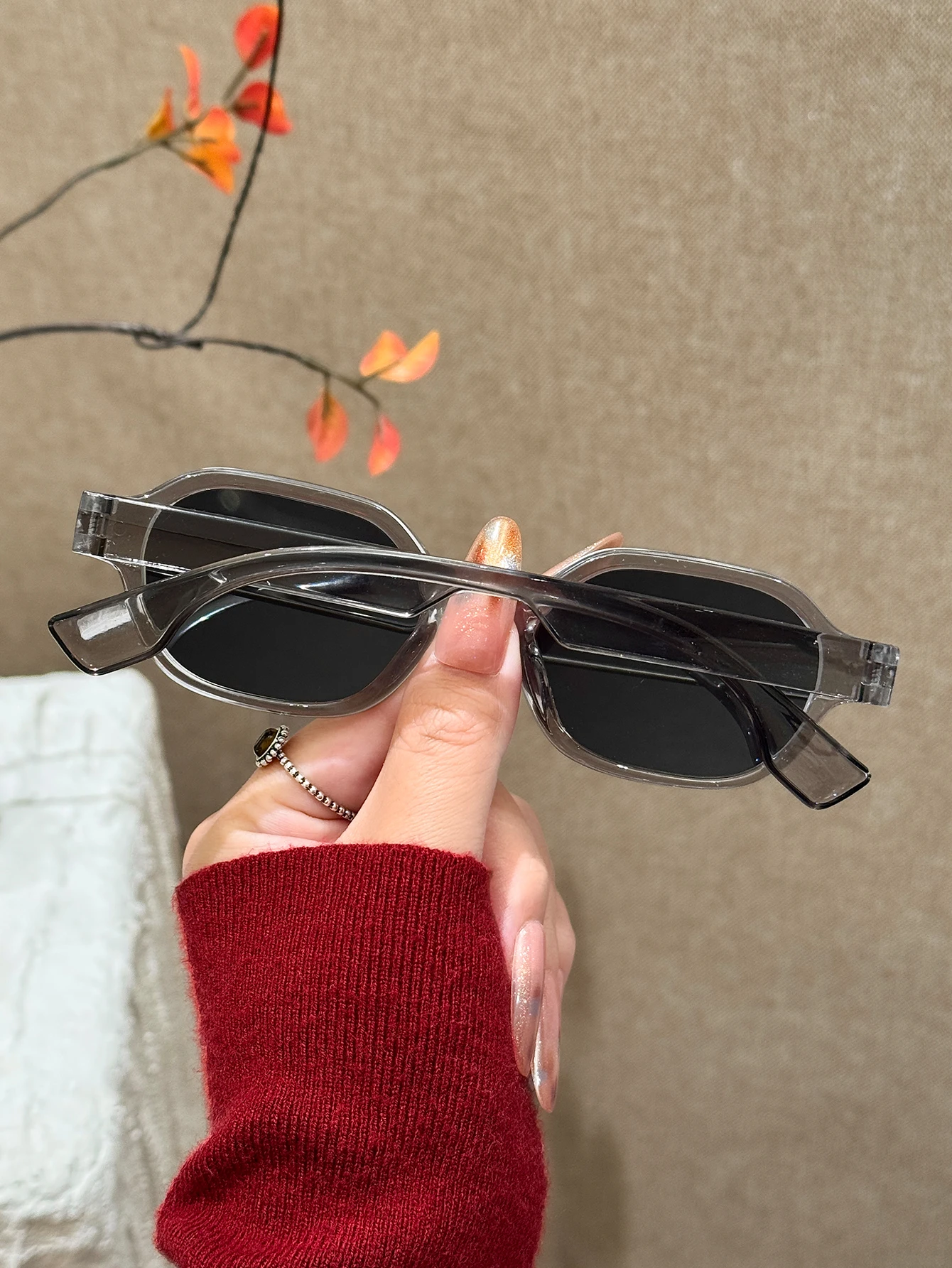 1 paire de lunettes de mode ré - Men Fashion Photography avis et prix