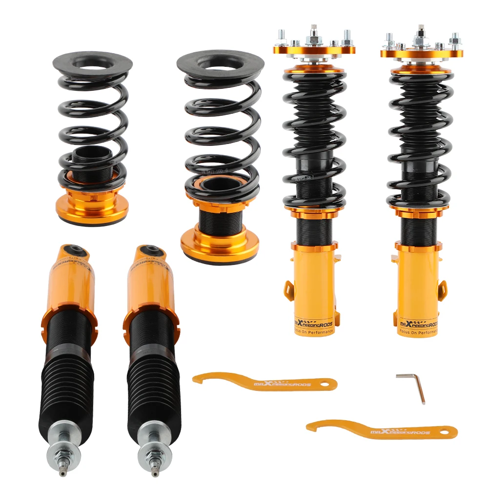 Coilovers for Honda Civic 2006-2011, for Acura CSX 06-11, 24 Levels Damper Coilovers Adjustables Suspension Kit