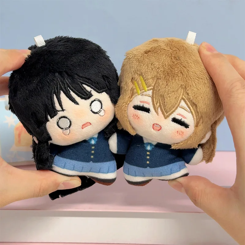 ตุ๊กตาผ้าคอตตอนลายอนิเมะน่ารัก K-On ฮิราซาวะ ยุย อาคิยามะ มิโอะ ของตกแต่งกระเป๋าเป้ ของขวัญแฟนคลับ ของเล่นน่ารัก การ์ตูนดีไซน์สร้างสรรค์