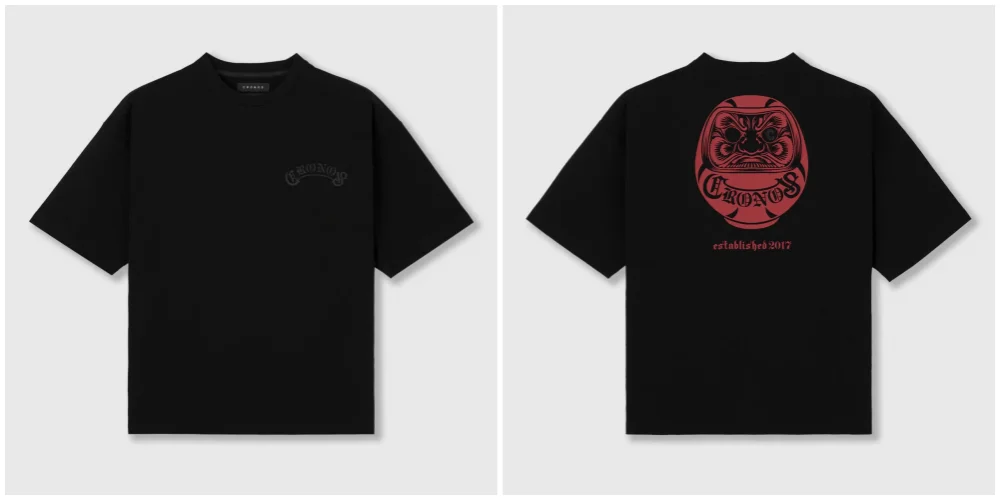 クロノスダルマグラフィック S/S Tシャツ夏カジュアルメンズ Tシャツ