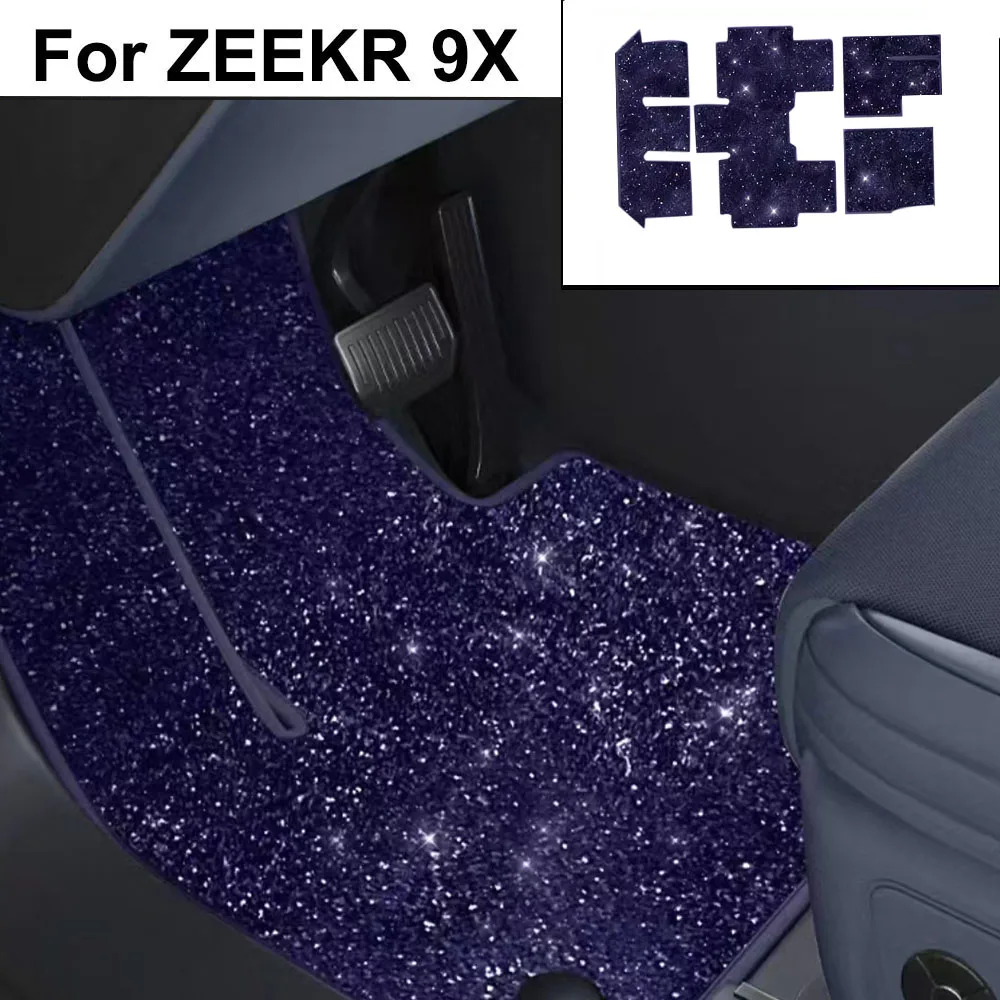 

Fit For ZEEKR 9X 2025 2026 Foot Mats Starry Sky Carpets 2025 Car Interior Decoration Accessories And Supplies List