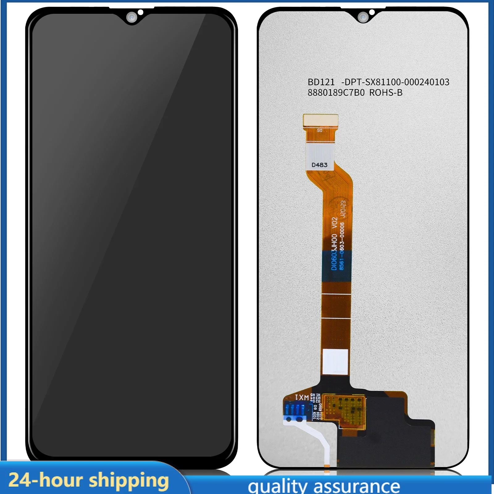 

6.3" Original Screen For OPPO F9 Pro A7X Realme 2 Pro pantalla LCD Display Touch Screen Digitizer Assembly Replacement