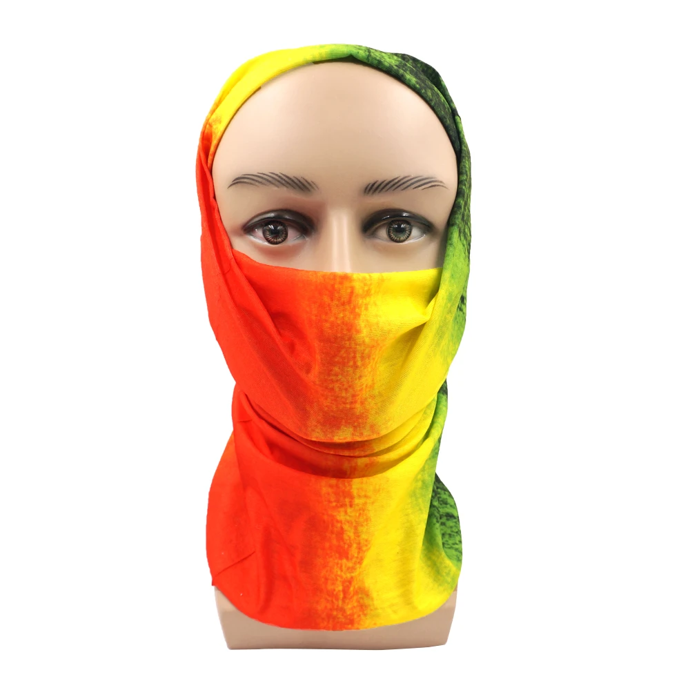 South Africa/Ivory Coast/Morocco/Nigeria African Countries Flag Bandana Seamless Tube Neck Gaiter Scarf Multifunctional Headwear