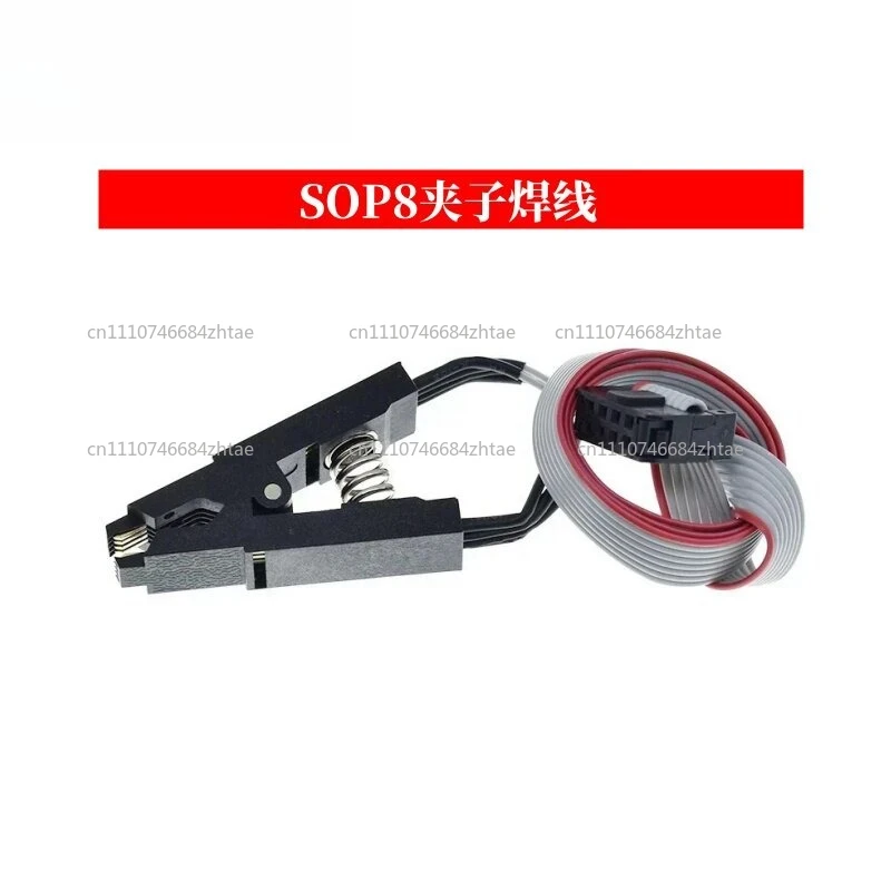 SOIC8 SOP8 SOP Format Flash Chip IC Test Clip Socket Adpter BIOS 24 25 93 Programmer Programable Module Board