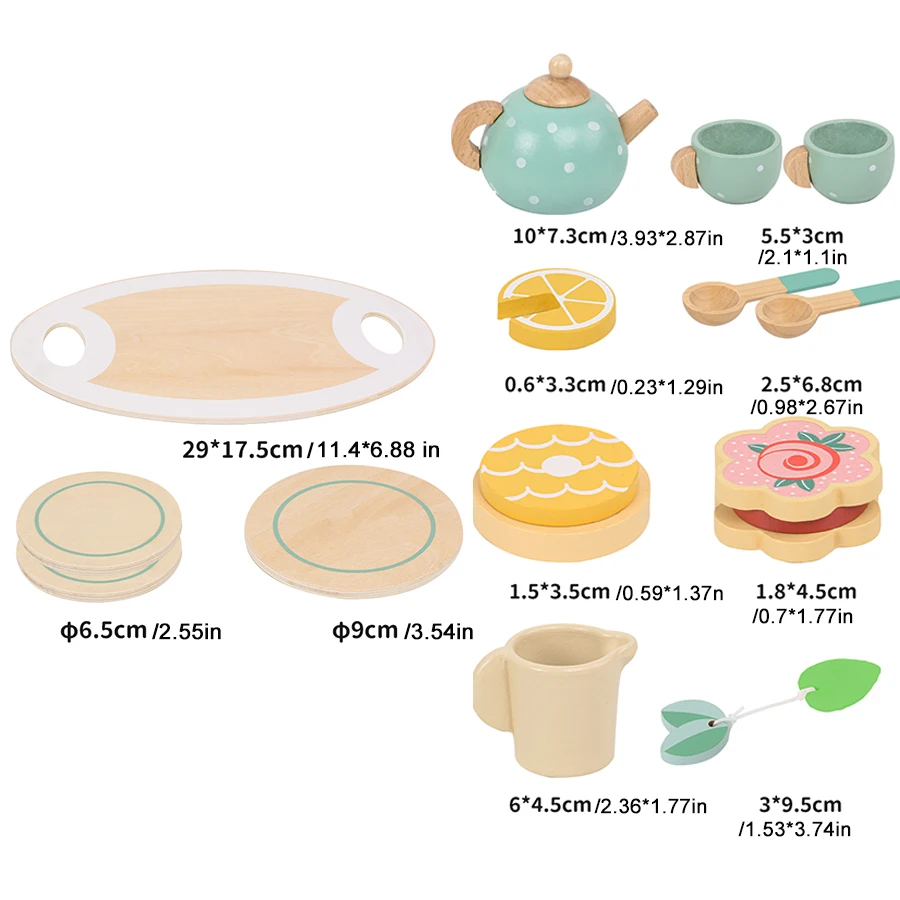 子供用キッチンおもちゃ アフタヌーンティーセット ごっこ遊びおもちゃ デザート レモンティーセット コスプレ メイクアップ 知育玩具