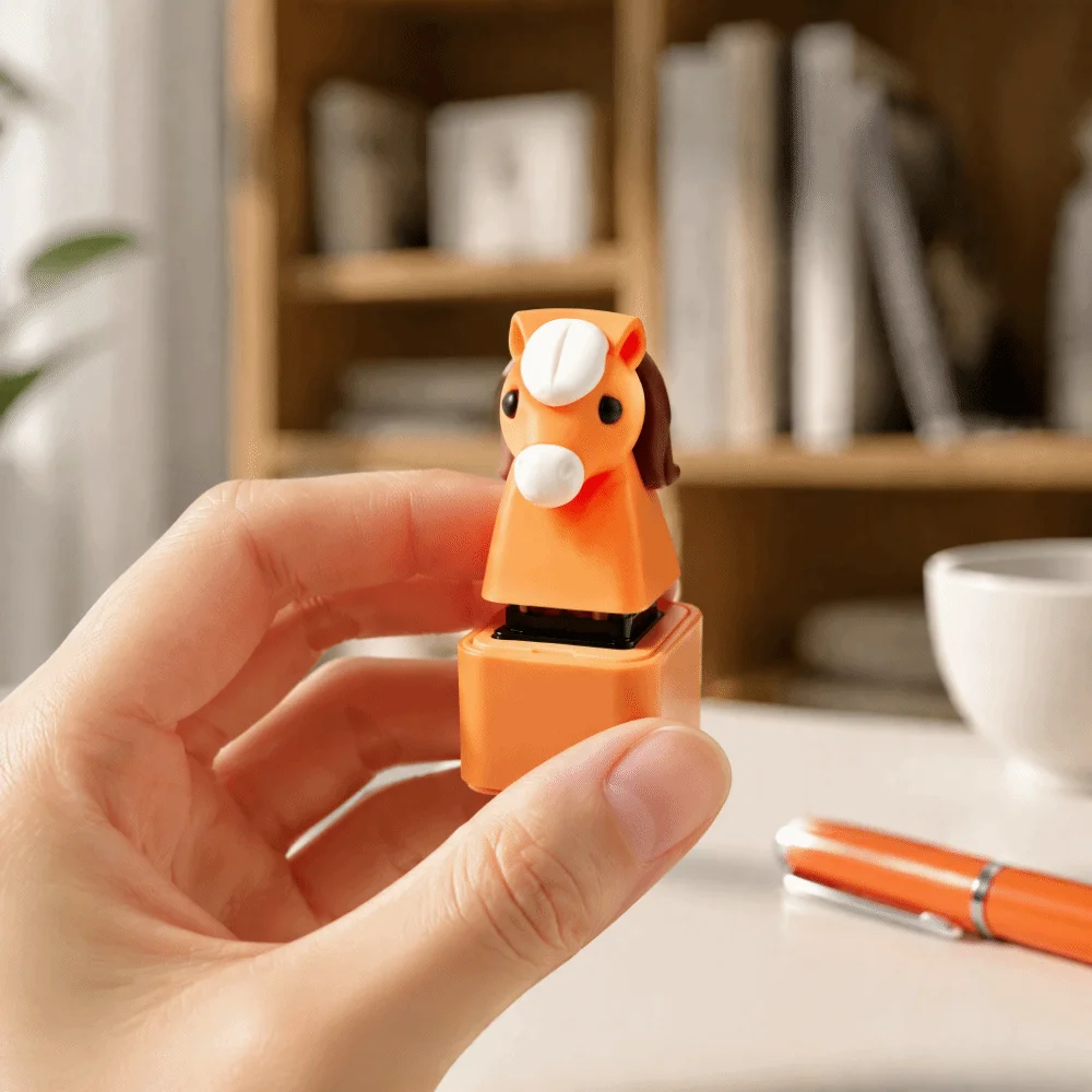 Rechargeable Fidget Button Key Chain Sounding Clicky Animal Keycap Durable-ABS Portable Sound Light Key Ring Car Key Ring