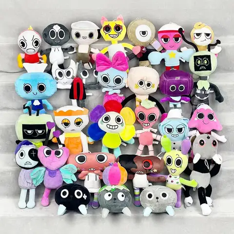 HotGameDandy's World Plysch Kawaii Dandy Plushie Randy Mjuk Gosedjur Twisteds Kuddedocka Söt Rumsdekor Barns Födelsedagspresent 8 best sales dubbelt så vacker - №7