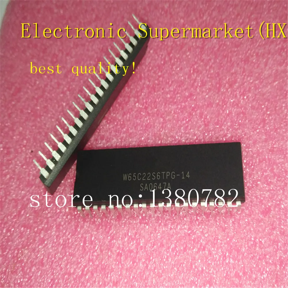 Free Shipping 10pcs/lots W65C22S6TPG-14 W65C22S6TPG W65C22 DIP-40 IC in stock!