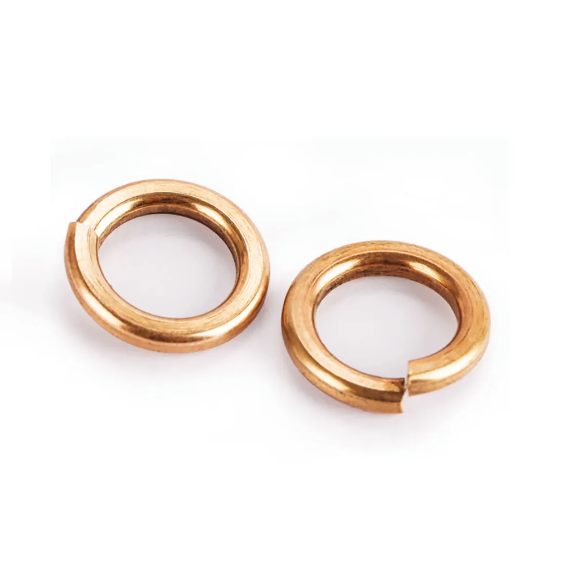 Ring pegas tembaga merah/Washer elastis terbuka Washer