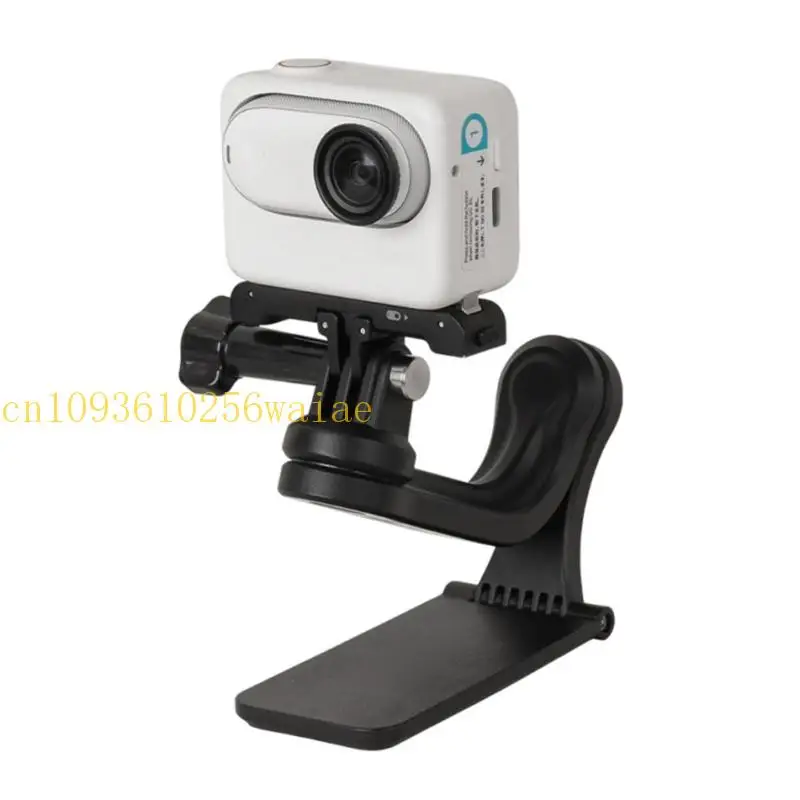 652F 180 °การหมุนสนามแม่เหล็กแนวนอนแนวตั้งตัวยึดแนวตั้งสำหรับกระเป๋า 3/Action5 กล้อง 8 built ในแม่เหล็กยึดเกาะ