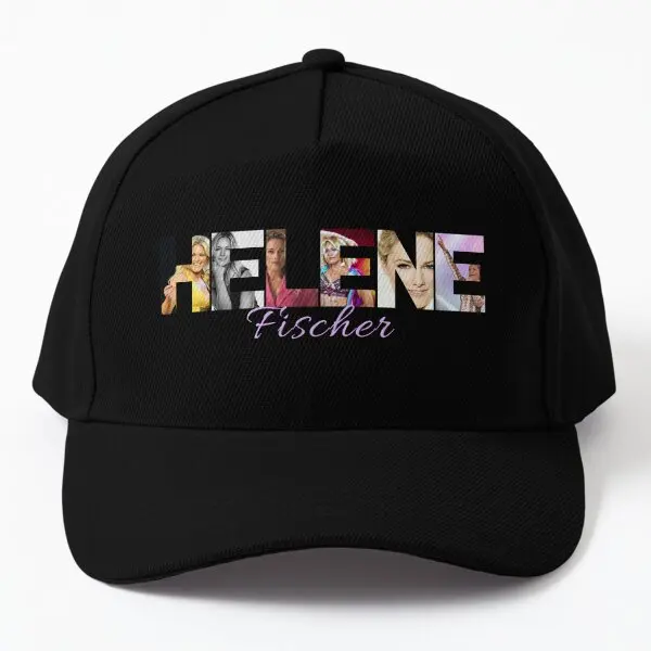 Helene Fisher camiseta con pegatina, Sudadera con capucha, gorra de béisbol, sombrero, capó, Hip Hop, pescado, Primavera Casquete deportivo informal para hombre y mujer, estampado