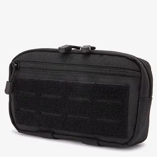 Compact Tactical MOLLE Waist Fanny Pack, Multi-Purpose Daily Carry Pouch, Phone & Tool Storage Bag, Outdoor Hunting Hiking Acces view 2