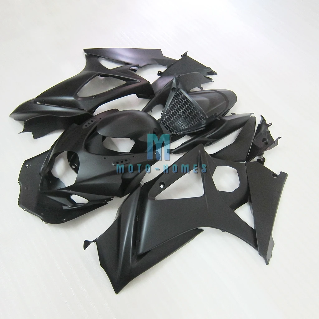 Motorcycle Fairing for 2007 2008 GSXR1000 07 08 GSX R1000 K7 K9 100% Fit Injection Mold Bodywork Full Matte Black