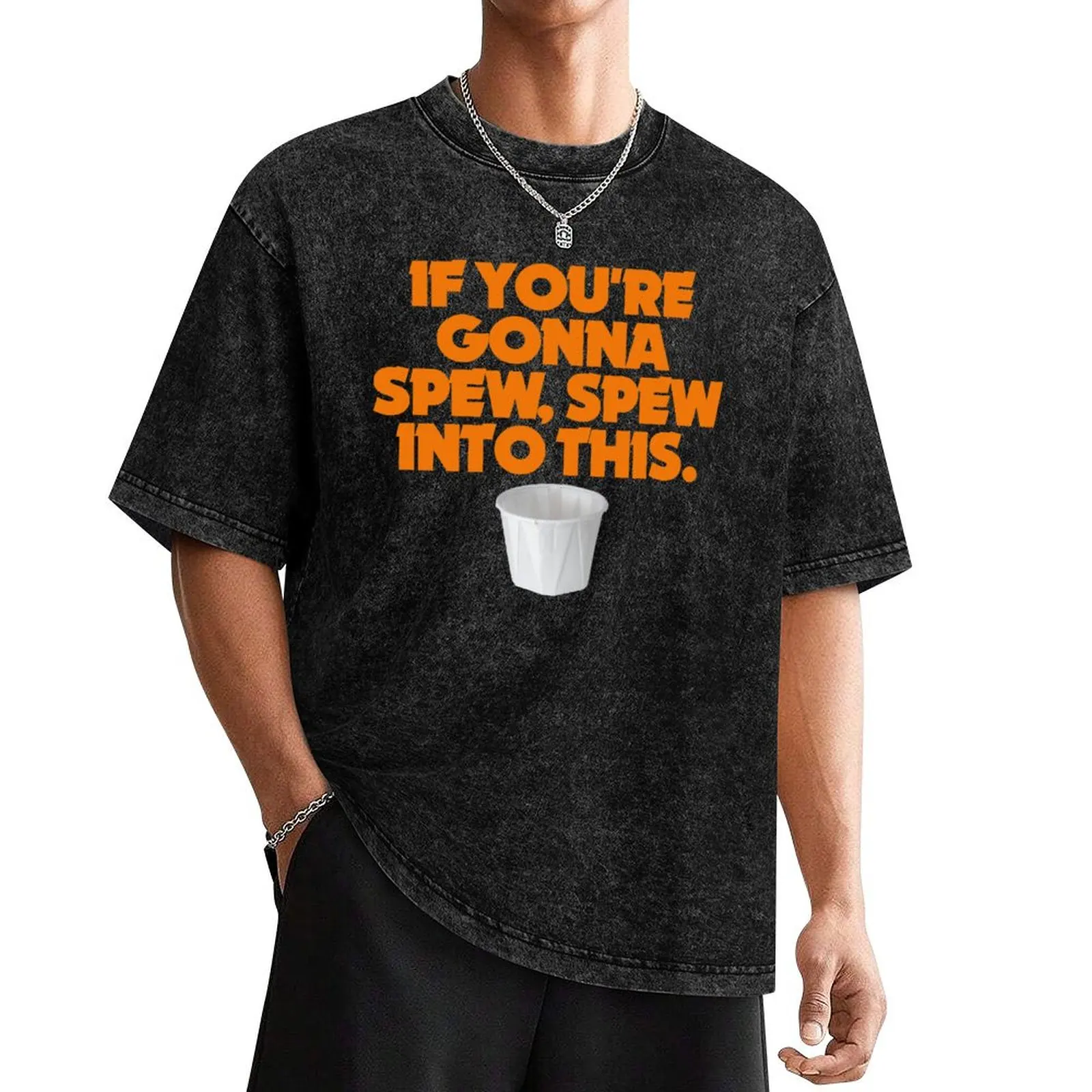 

Wayne's World - If You're Gonna Spew, Spew Into This T-Shirt anime t shirts oversized t shirt new edition mens fashion