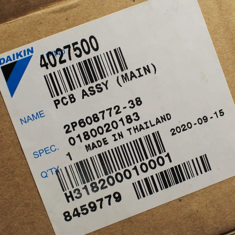 Número da peça do conjunto EB16057-38 da placa de circuito impresso 4026395 4027500   Para unidade externa Daikin RXYQ18AYLT RXQ20AYL TNew e original