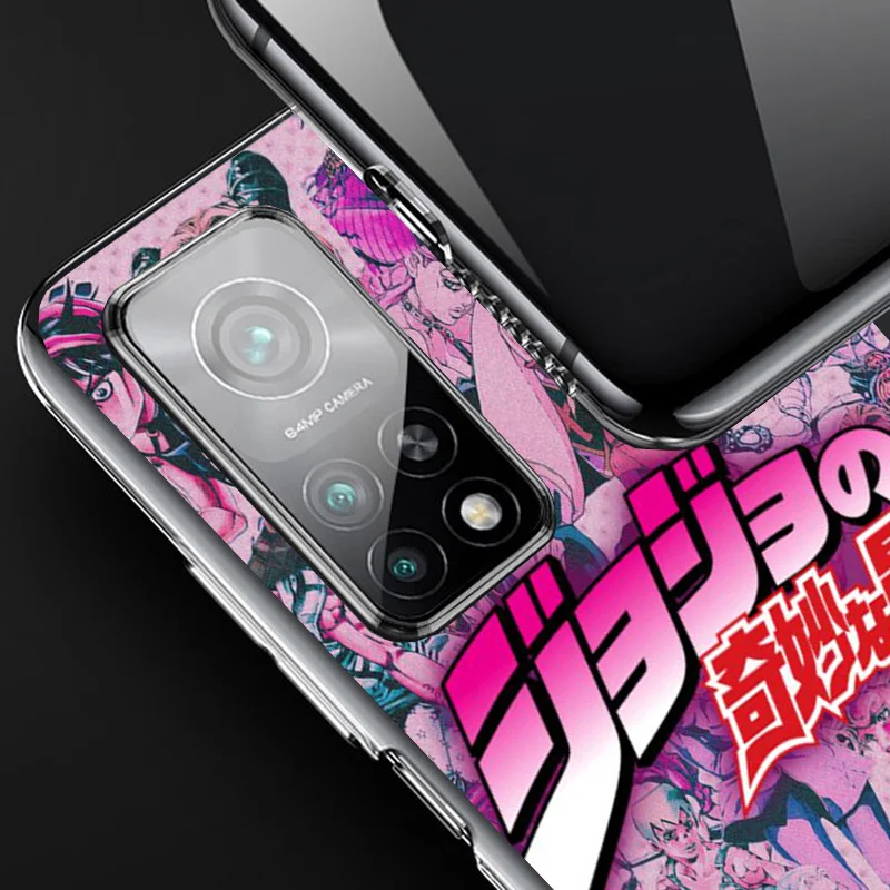 All JoJo's Bizarre Adventure Phone Case For Xiaomi Redmi Note 13 12S 12 11 11S 11E 10 Pro Plus 10S 11T 9 9S 8 8T 7 5G Personaliz