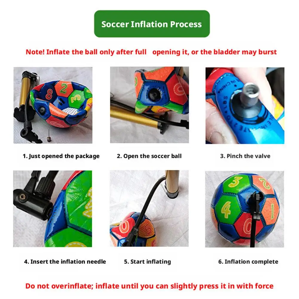 Fußball für Kinder, Vorschulkinderspielzeug, Fußball, Geschenk für Jungen, kleiner Trainingsball, Eltern-Kind-Interaktion – Detail 10