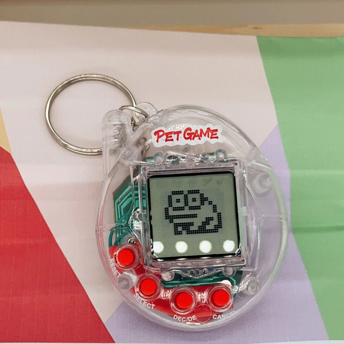 Handheld Virtual Pet Machine, Electronic Toy Games, Aniversário e Presente De Natal