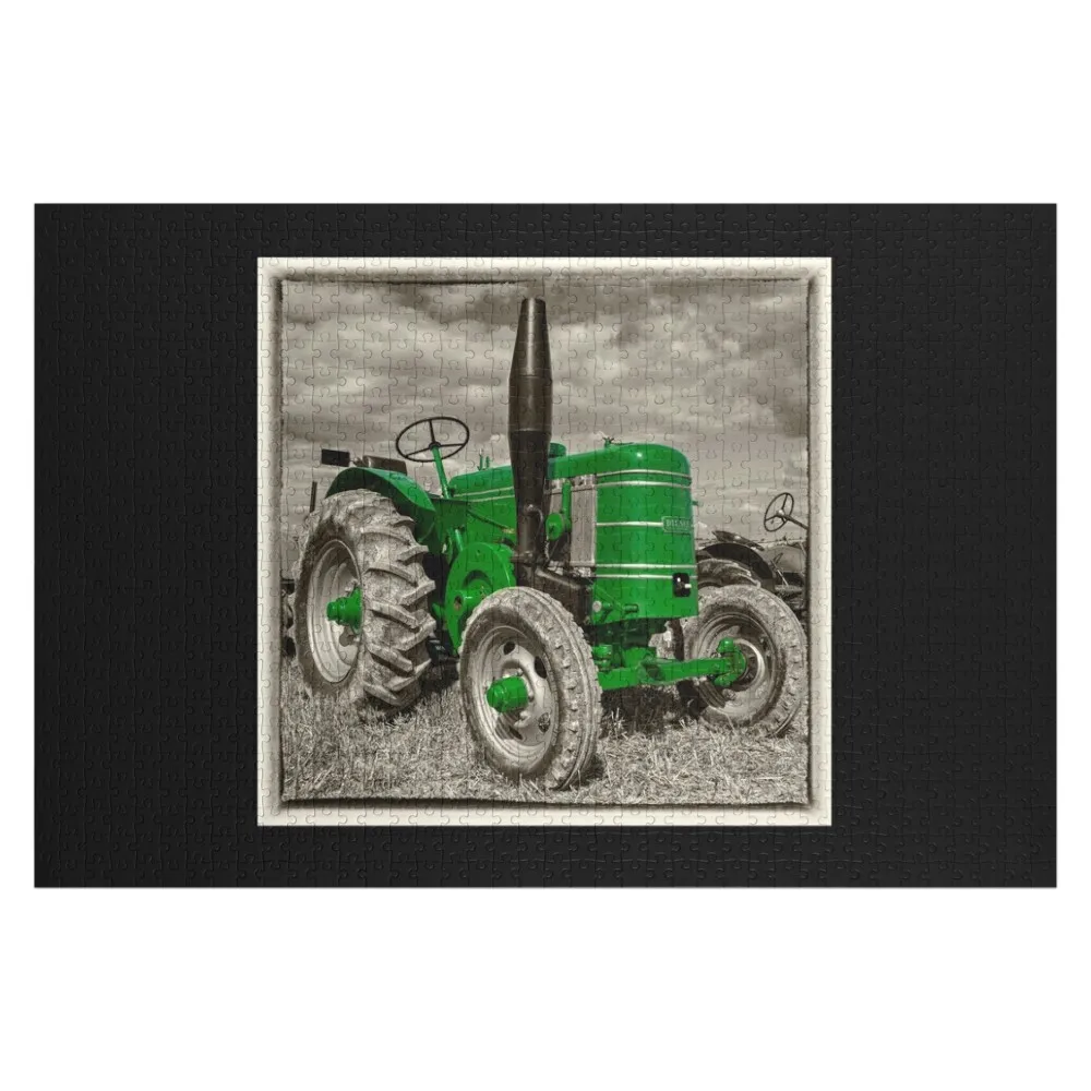 

Green Marshall Jigsaw Puzzle Personalized Toy Custom Name Child Toy Wooden Animal Puzzle