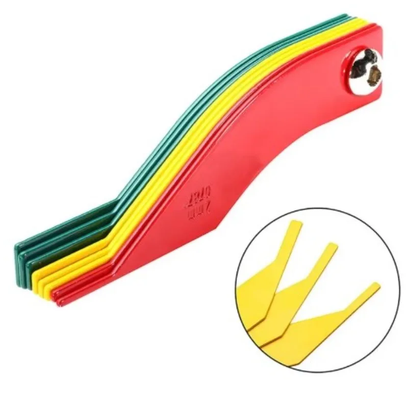 eight-in-one Plastic Brake Pad Measuring Tool 2/3/4/5/6/8/10/12mm Brake Pad Thickness Wear Meter Automotive Inspection Tools