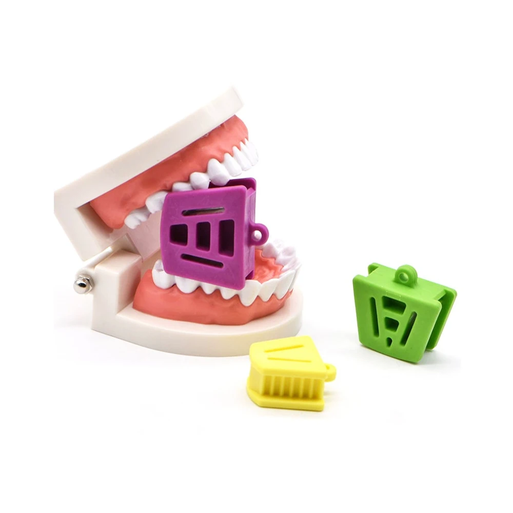 3 Sizes Dental Occlusal Pad Rubber Bite Opener Blocks Mouth Prop Large Medium Small Orthodontic Supplies Dentistry Tools