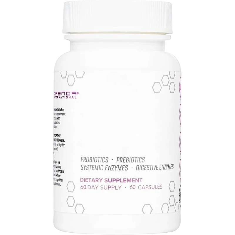 Intestinal Health Capsules | 6-in-1 Digestive Support Containing Probiotics, Endospores, Probiotics, and Digestive Enzymes