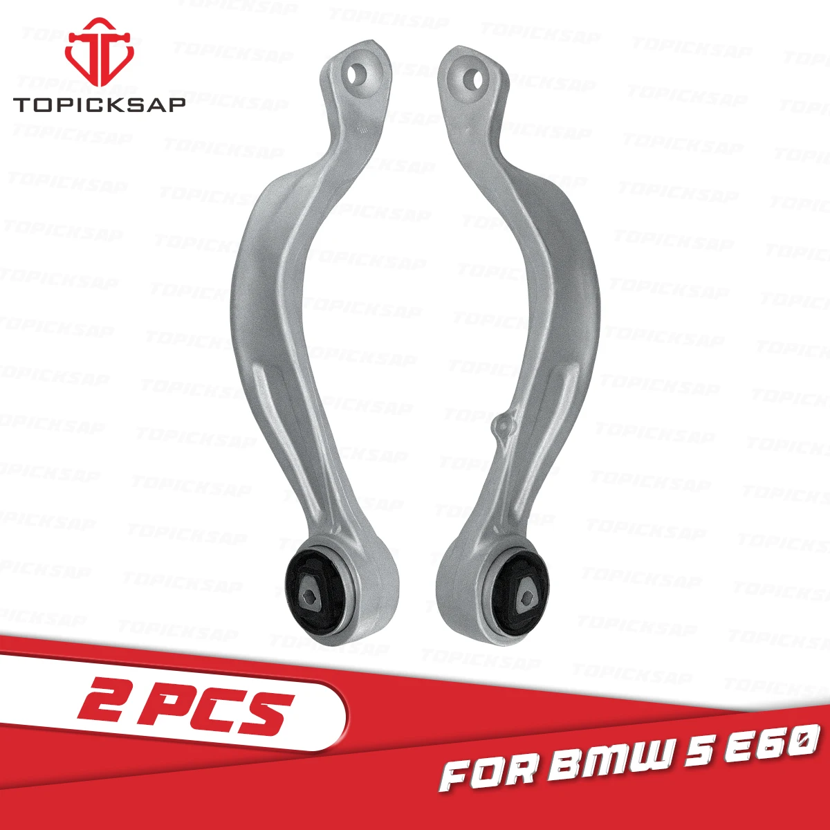 TOPICKSAP Pair of Front Lower Suspension Forward Control Arm for BMW 5 Series E60 525xi 528i 530xi 535i 535xi 2006 - 2010