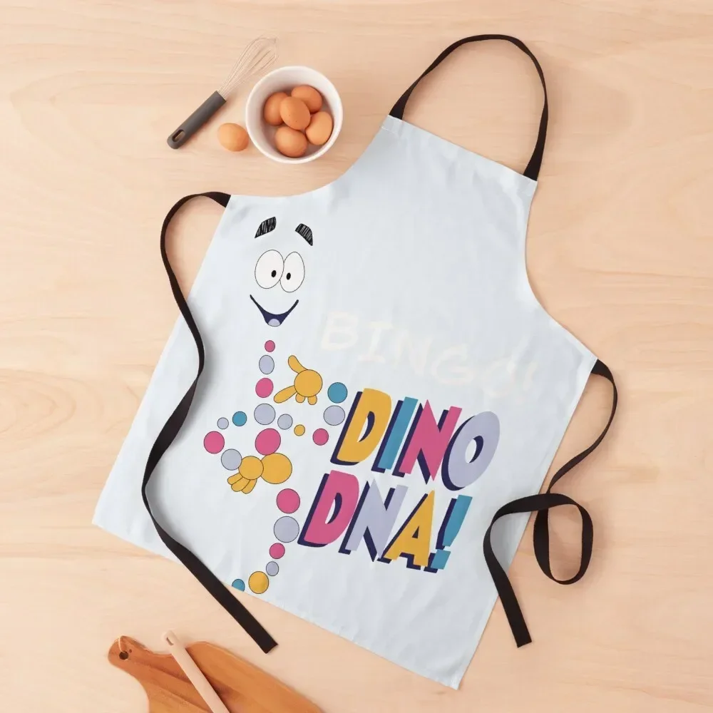 

Dino DNA Apron Barista Bib For Kitchen Chef Uniform Apron