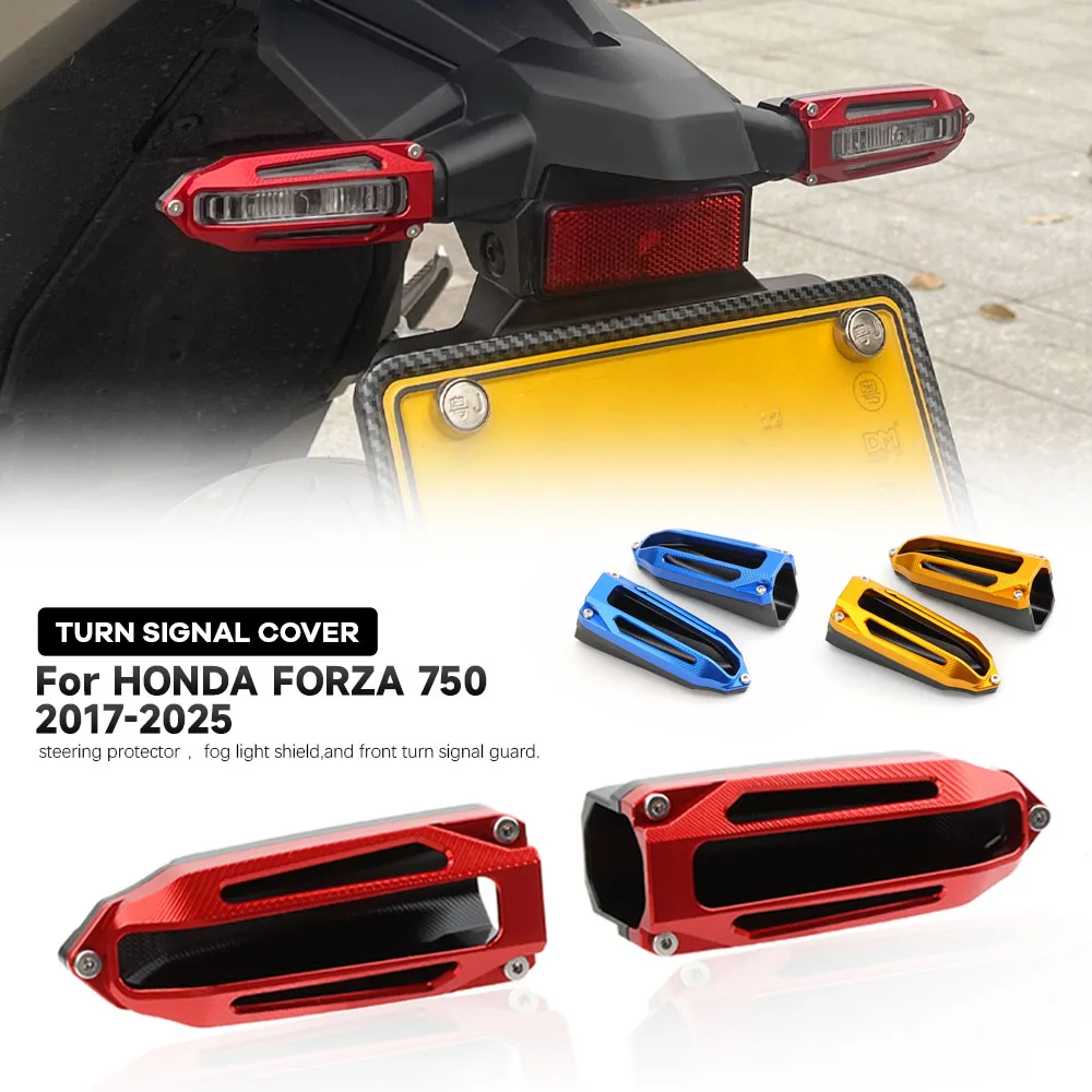 For HONDA FORZA 750 Forza750 2017 18 19 20 21-2026 Motorcycle CNC Aluminum Holder Rear Steering Light Protection Shell Cover