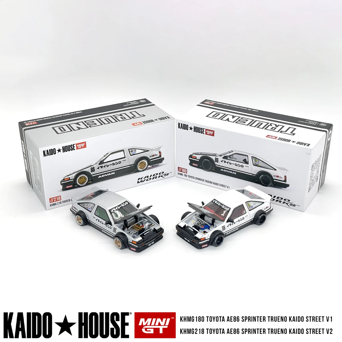 khmg180-khmg218-カイドハウス-1-64-ae86-スプリンター-トレノ-カイドストリート-v1-v2-シリーズ-コレクタブルモデルカー-合金製-jdm-在庫あり