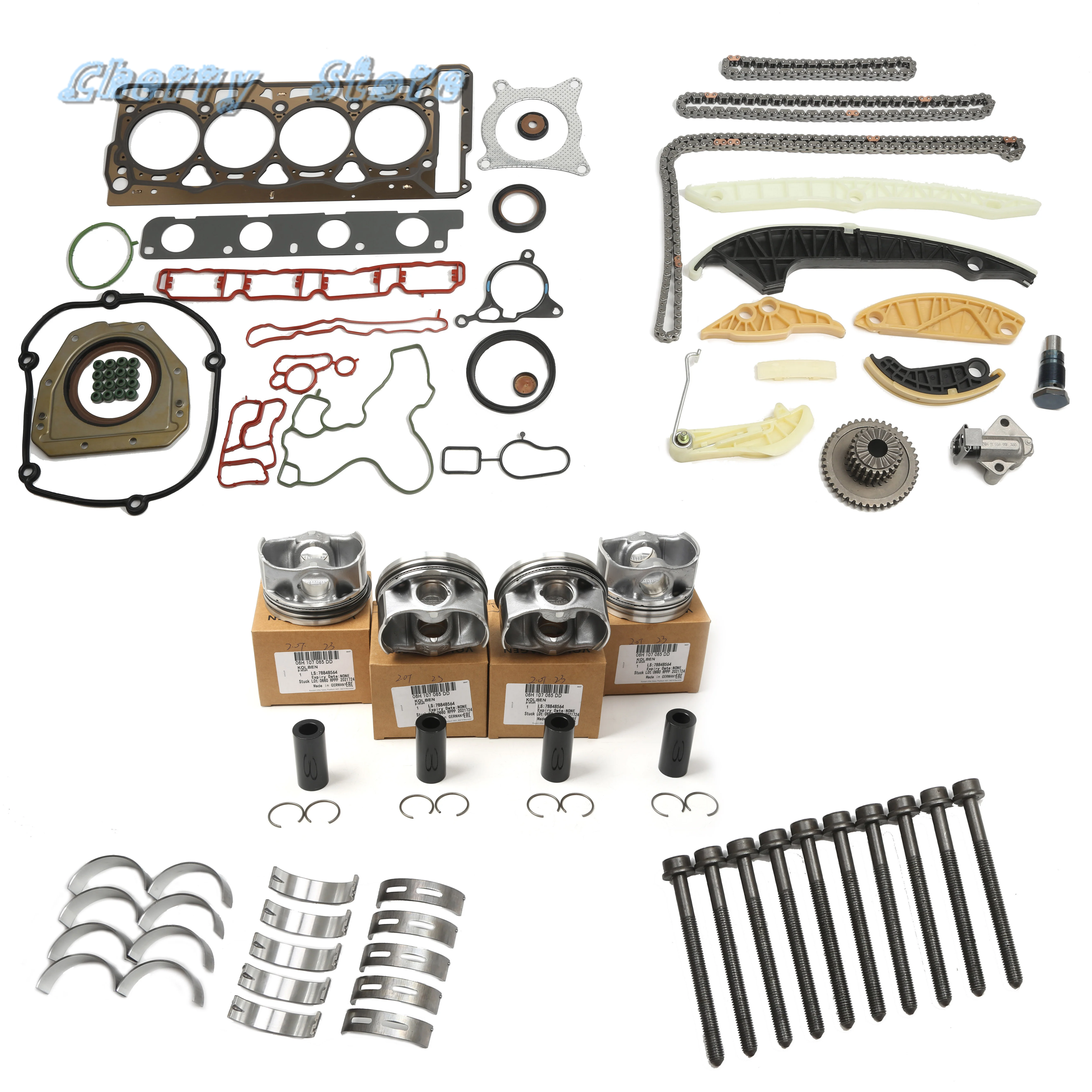 Engine Overhaul Package Piston Pin 23MM For VW Passat B7 CC Sharan  1.8T