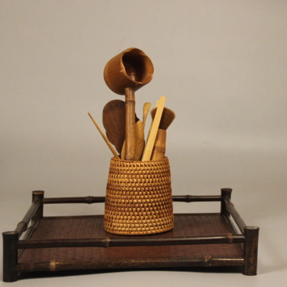 

Bamboo Ladle Long Handle Soup Spoon Kitchen Ladle Food Serving Spoon Restaurant Scoop Water Dipper