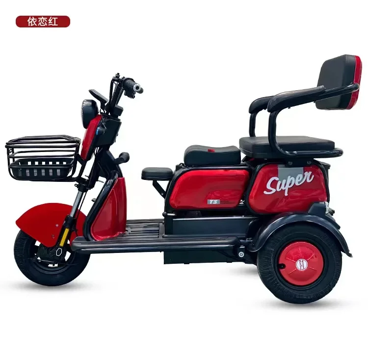 800W 72V Cargo Electric Tricycle 3-Wheel Open Body DOT Certified for Adults and Children 60V Voltage Other Motorcycles