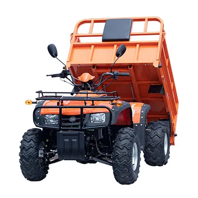 Venda quente eixo de acionamento atv com reboque dump 4wd atv cuatrimoto agrícola 4x4 quad elétrico