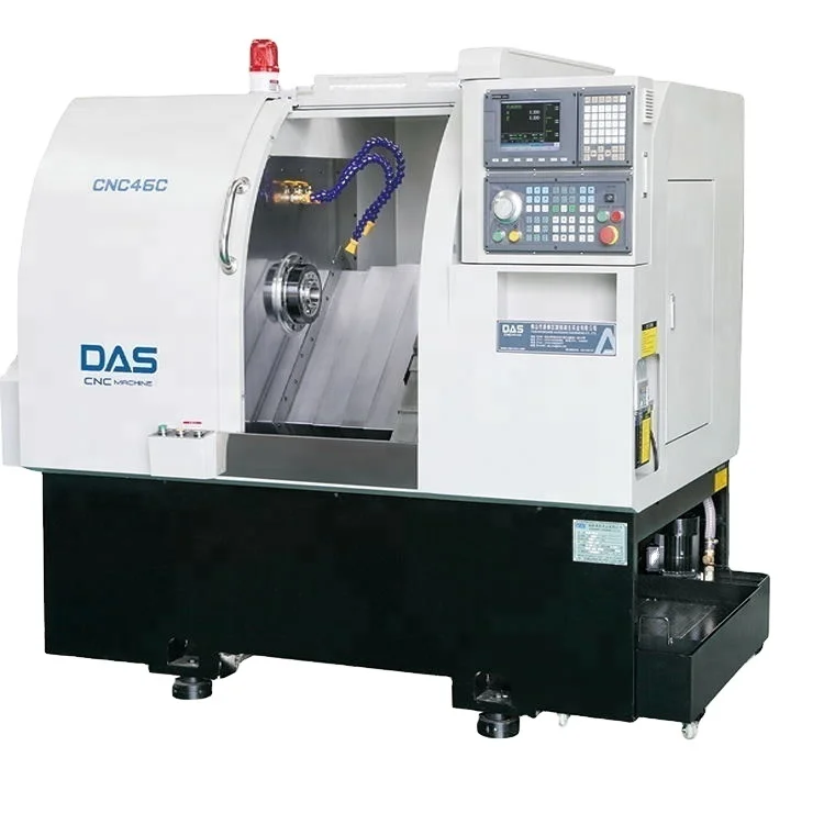 DAS Torno CNC Dia Swiss Type High Precision Efficient Metal Mini Cnc Lathe Hine For Dental Implant