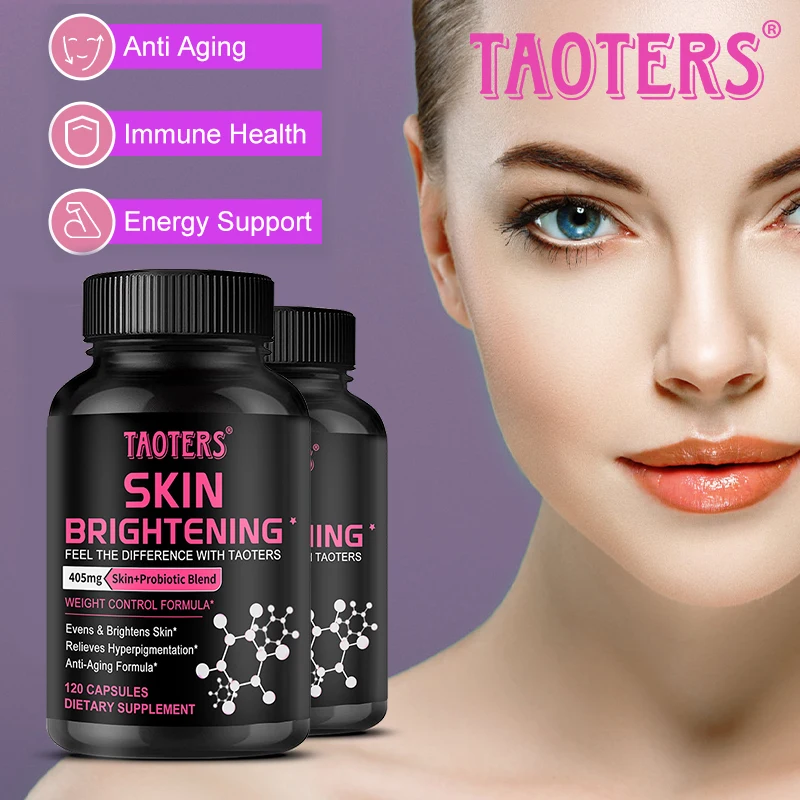 

Glutathione Capsules with Probiotics, Antioxidant, Support Body Detox Gut Health & Immune Wellness, Nourish Skin Hair Nails