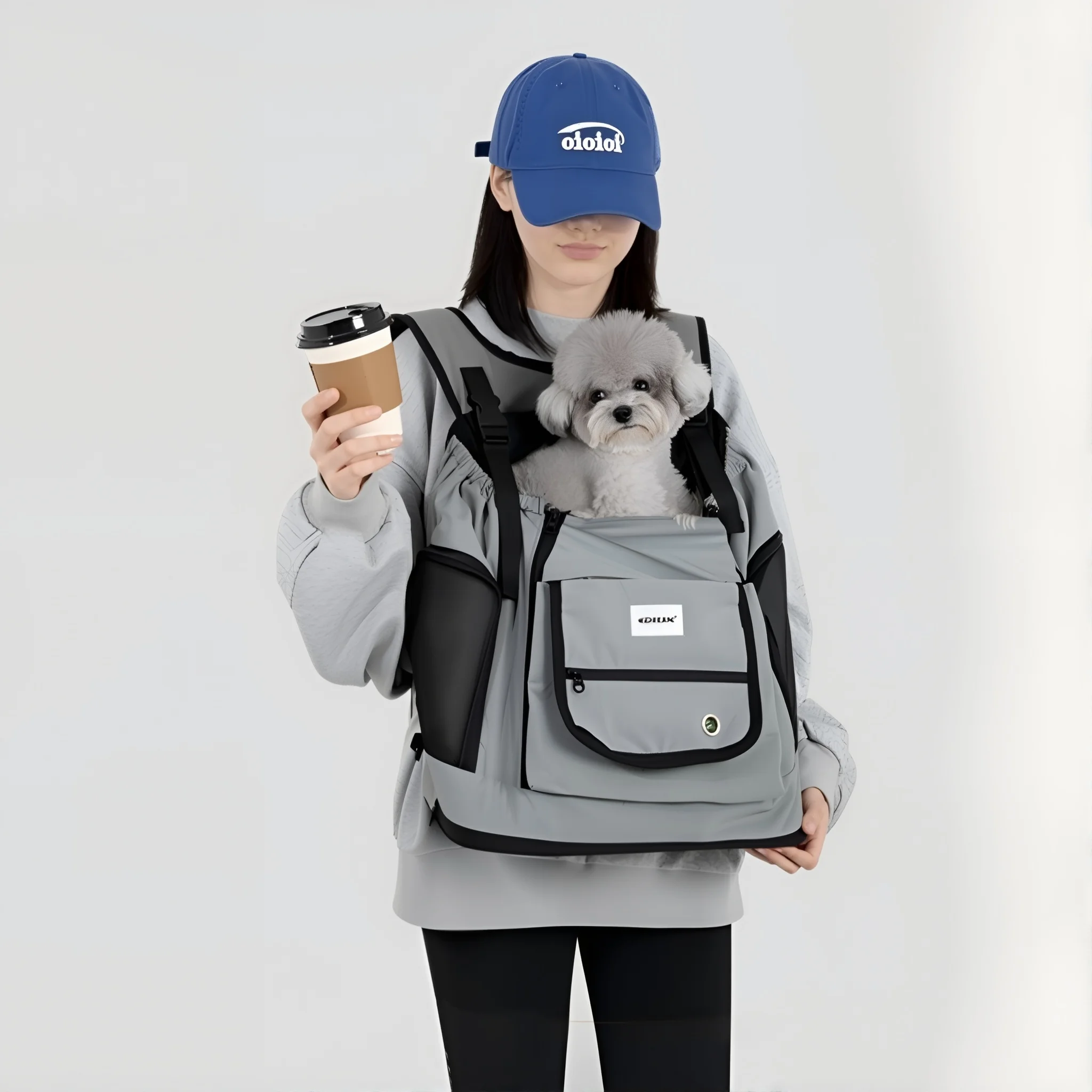 

Cat Carriers Dog Backpack Cat's accessories for Travel,Comfortable Dog Front Carrier Suitable for Small Dogs Machine Washable