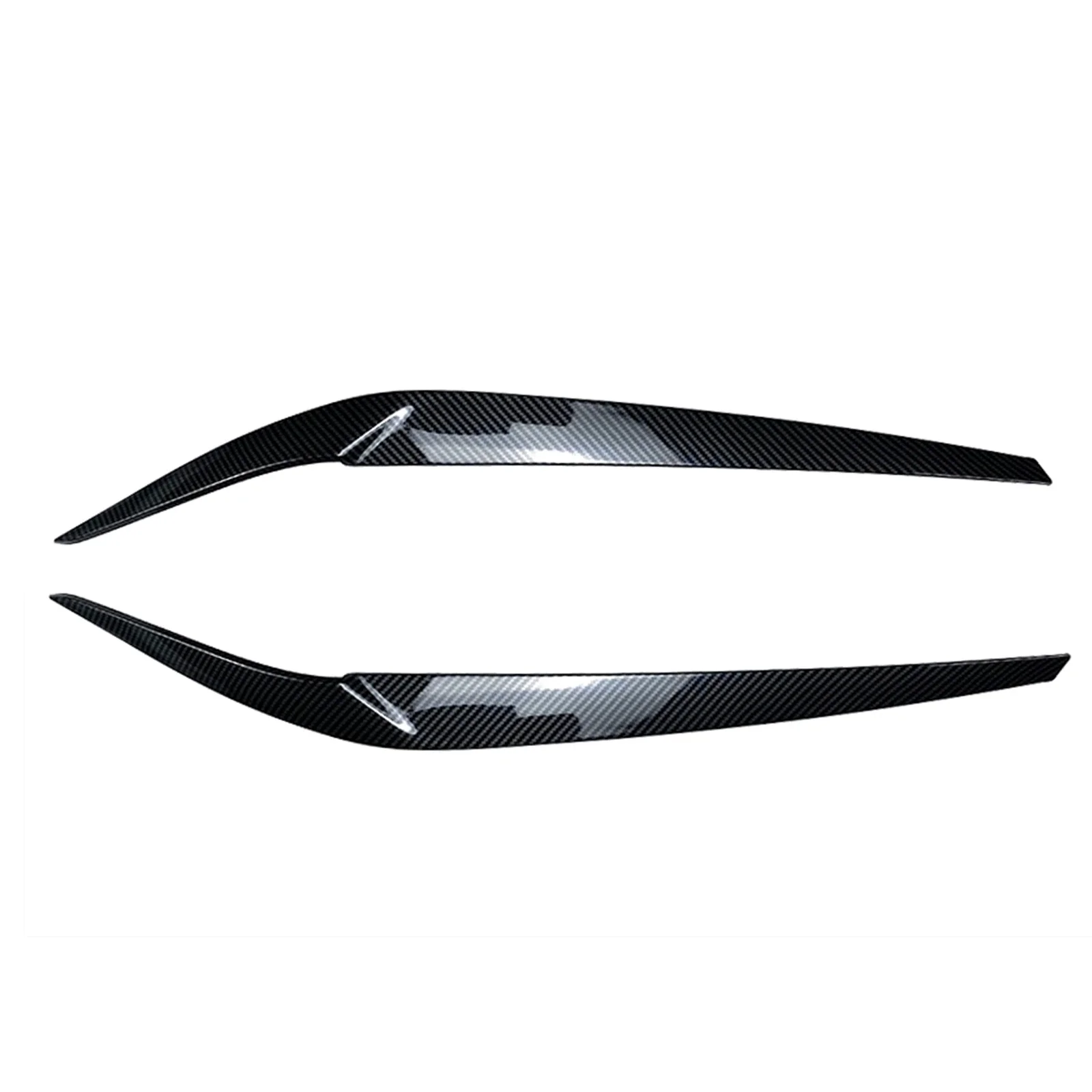 2017 To 2021 For BMW 5 Series G30 G31 G38 F90 M5 540i 525i 530i Headlight Eyelid Headlamp Eyebrow Trim Front Lamp Hoods