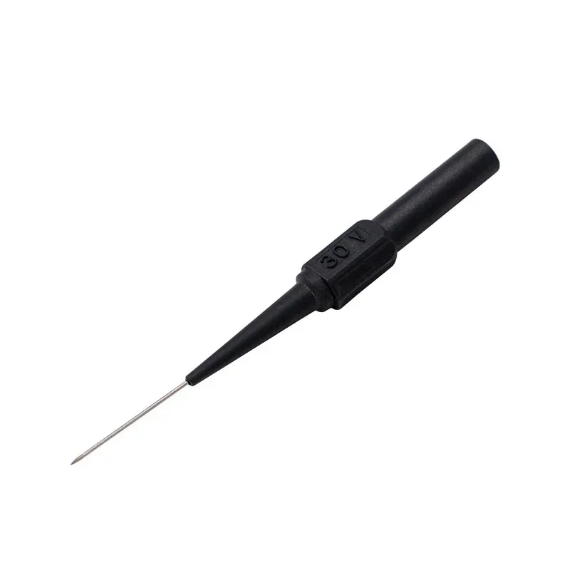 1-20PCs 30V Motorcycle Diagnostic Tools Multimeter Test Lead Extention Back Piercing Needle Tip Probes Car Test Probe Kit 0.7MM view 5