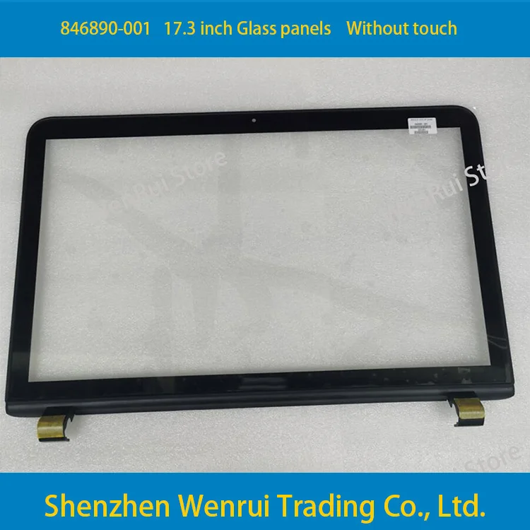 

17.3" lcd front Glass with Frame for HP 846890-001