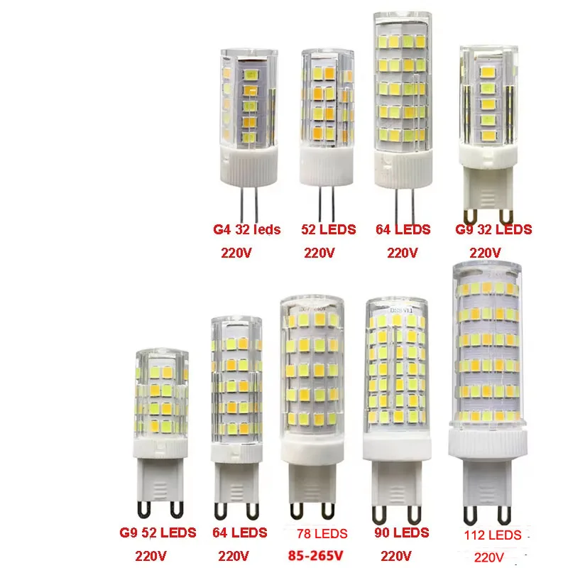 10 stücke 220 V 110 V LED CCT Birne G4 G9 E14 3 W 5 W 7 W 9 W 10 watt 12 W Drei Farbe Dual Farbe 3000 K 4000 K 6000 K Kronleuchter Anhänger Decke