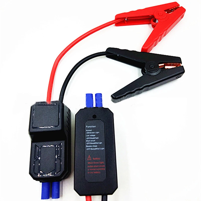 1pc Car Emergency Power Relay Clip Ignition Battery Jump Cable Connection Line 500A Hotsale