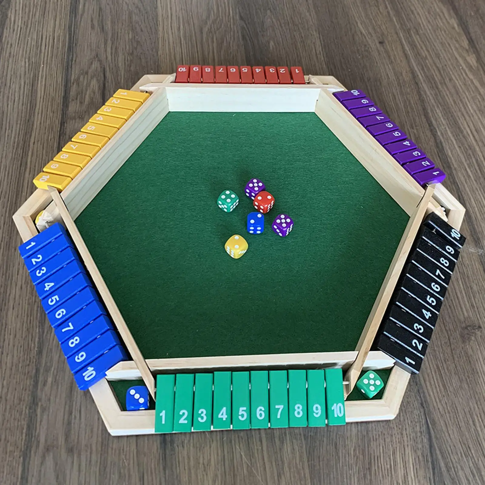 Dice Board Game, Tabletop Games, Math Game for Adults Pub Cafe Bar