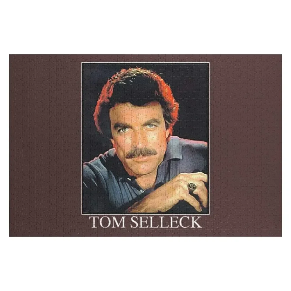 

tom selleck Jigsaw Puzzle Photo Custom Custom Gift Puzzle