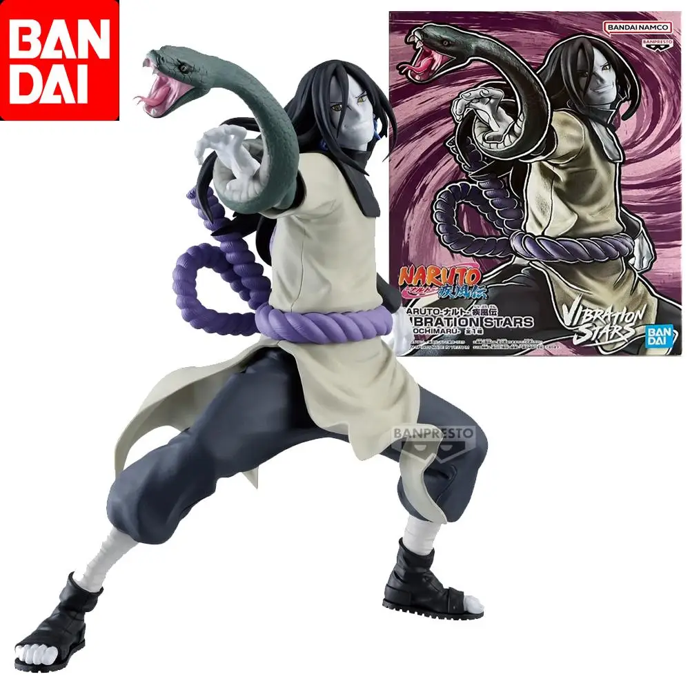 

Bandai Original VIBRATION STARS NARUTO Shippuden Orochimaru Anime Action Figure Toys For Boys Girls Kids Children Birthday Gifts